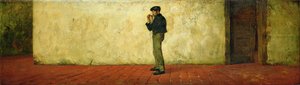 Un corredor en el antiguo Instituto Anatómico en Weimar, 1882 de Hans Speckter